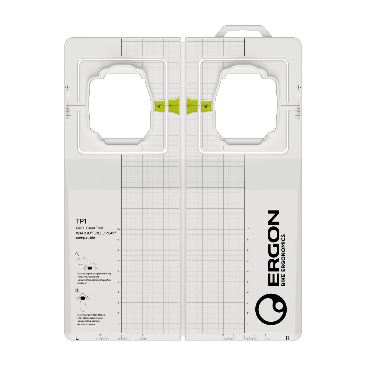 Ergon Regolazione stampo TP1 Wahoo Speedplay