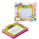 Toi-toys stationära magnetiska ritbordsblock med tillbehör 2 assorterade