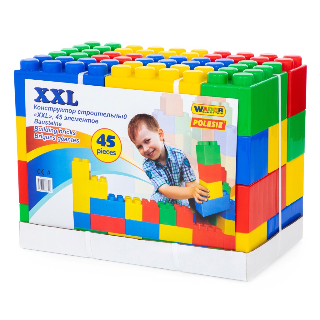 Polesie XXL building blocks 45 pieces