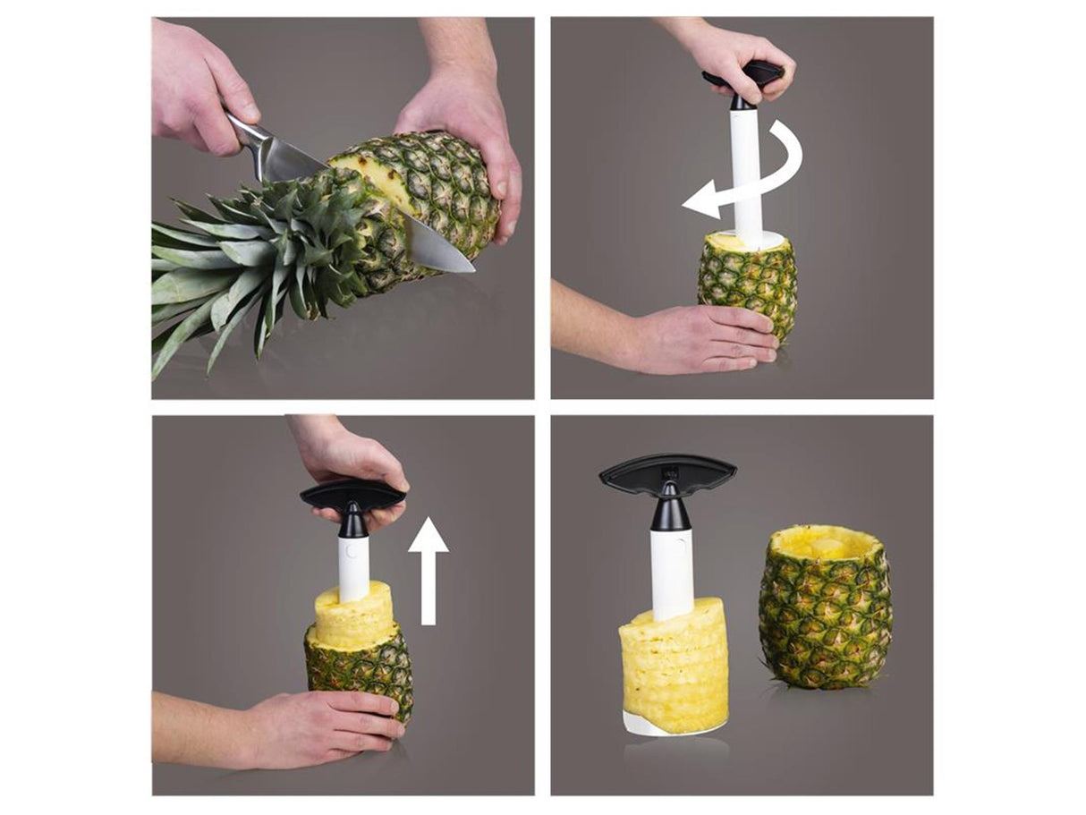 Vacu fin pineapple cutter white black