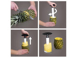 Vacu fin pineapple cutter white black