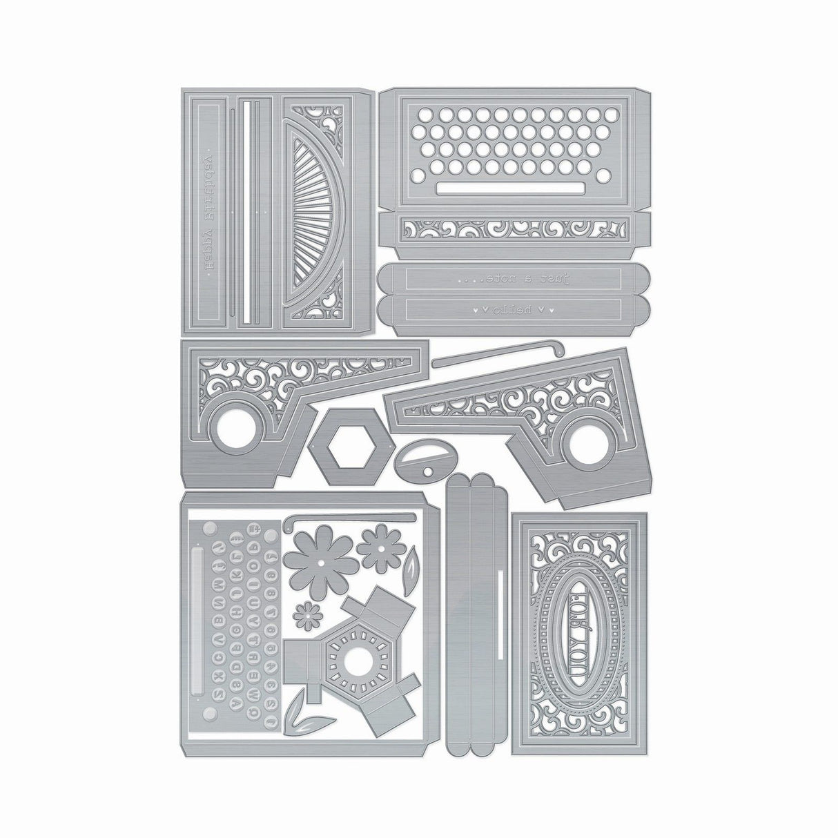 Tonic Studios • Terrific Typewriter Cutting Dies