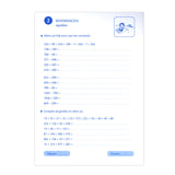 Deltas holiday practice sheets, repetition exercises in language and arithmetic