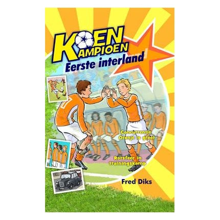 Publisher Kluitman Koen Champion - first international match