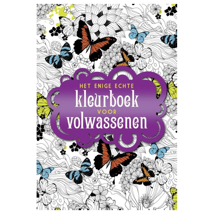 Uitgeverij Kluitman Het enige echte kleurboek voor volwassenen