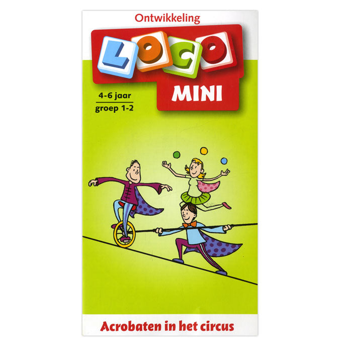 Loco mini-akrobaty v cirkusové skupině 1-2 (4-6 let)