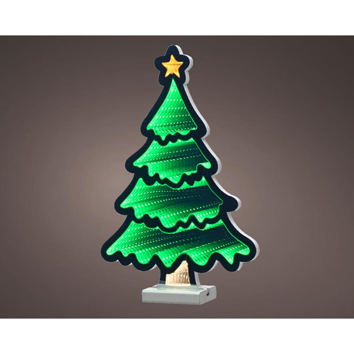 Decoris infinity lights Christmas tree h40cm