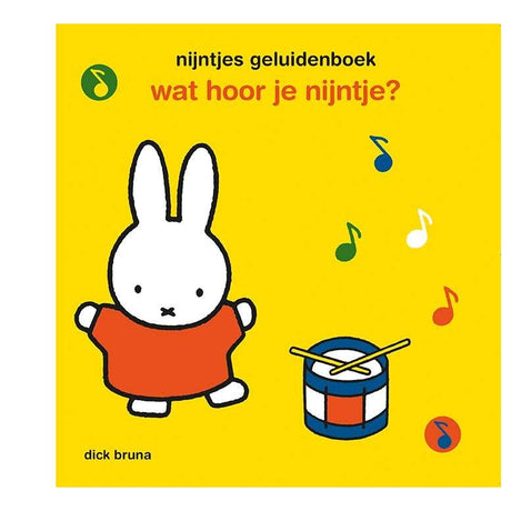 Zvuková kniha: co slyšíš Miffy. 2+