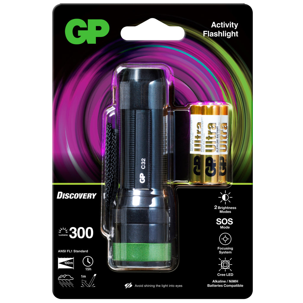 GP PLASSELAGNE 3X AAA 300 LUMEN