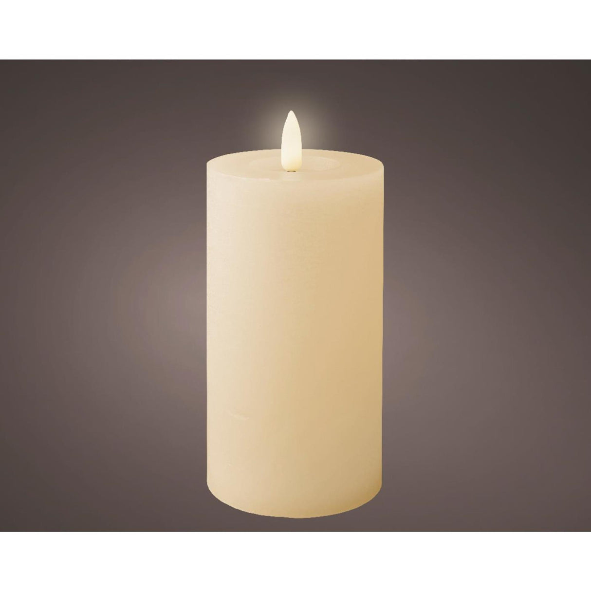 Lumineo LED candle wax cream ø7xh15cm