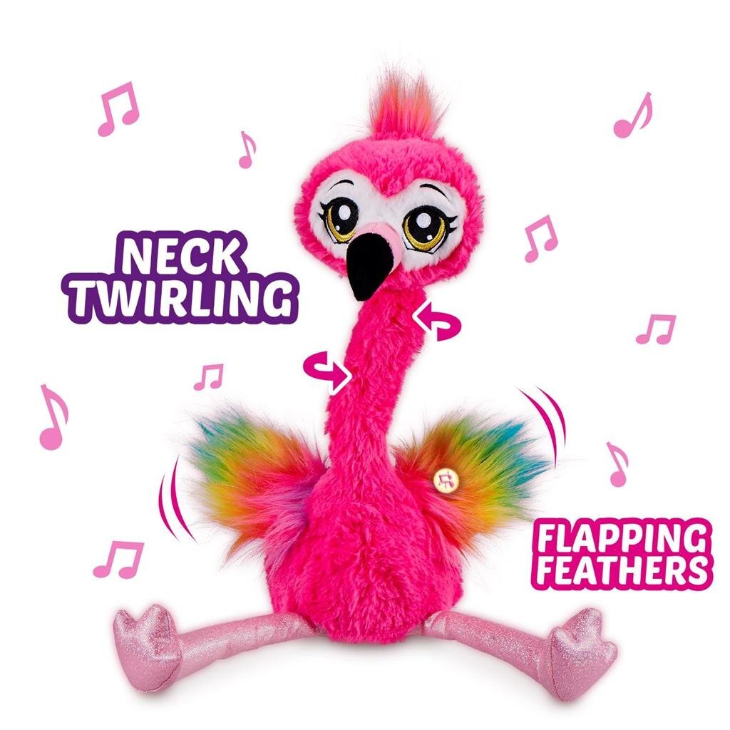 Zuru Haustiere lebendig tanzen Flamingo Franky + Sound