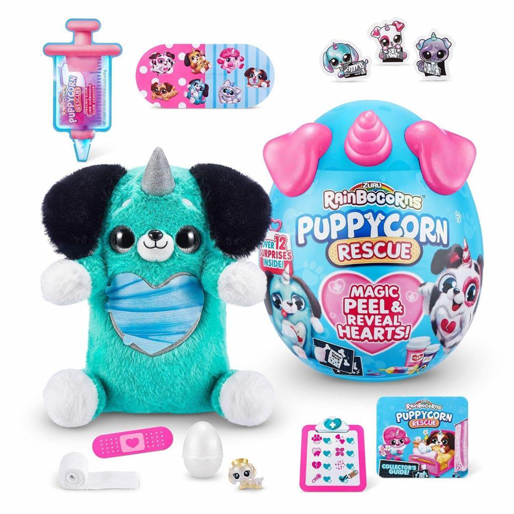 Zuru Zuru Rainbocorns Puppycorn Rescue Knuffel Pup