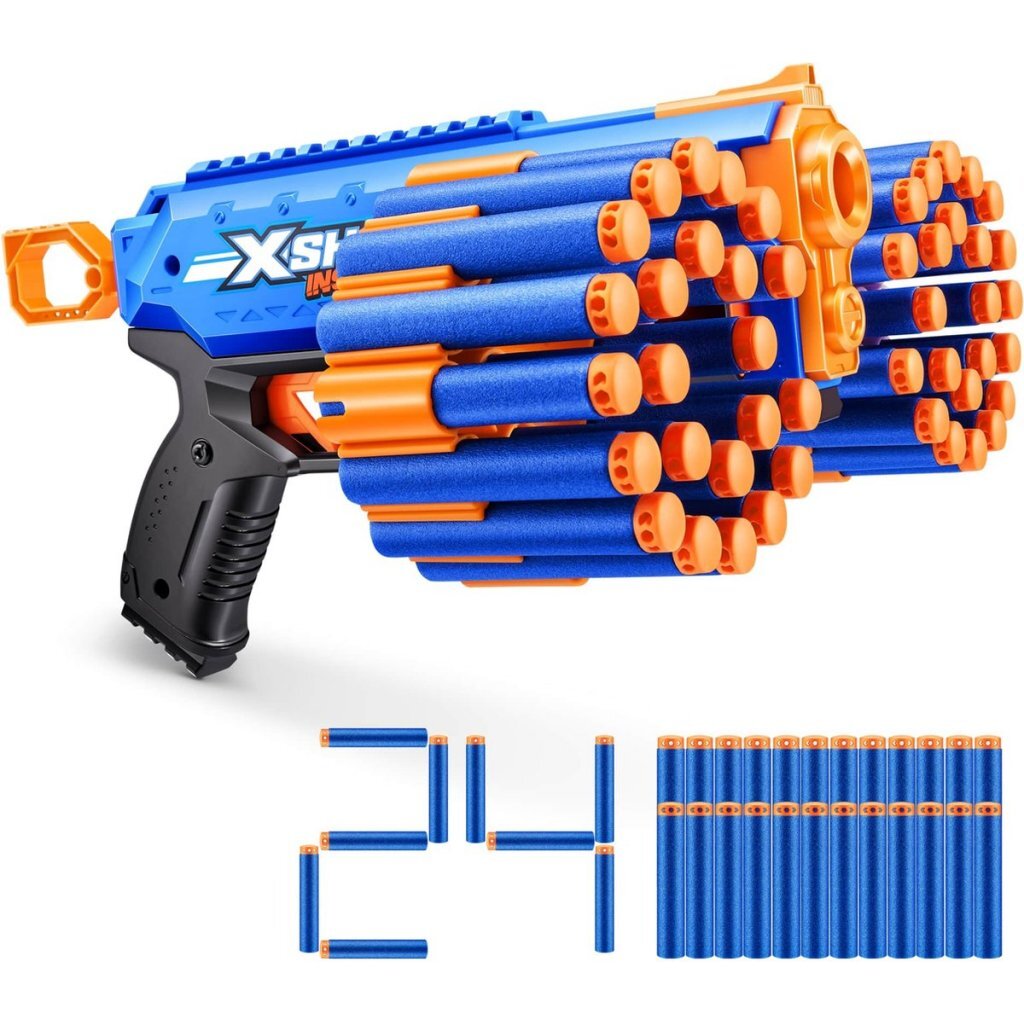 Zuru x-shot insanity manic blaster + 24 dardos