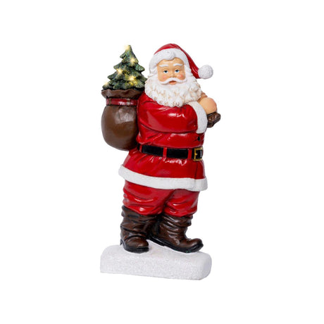Lumineo statue Santa Claus LED 9x19.5x31.5cm