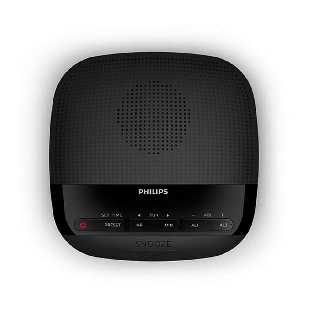 Philips Tar3205 12 ANCHE CLOCK RADIO NERO