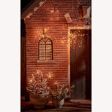Lumineo pole star LED outdoor 45cm on battery