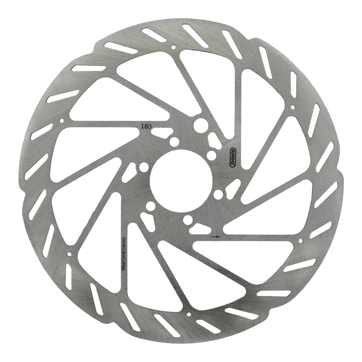 Elvedes Remschijf 6-gaats ø180mm T=1,8mm sensor magneet