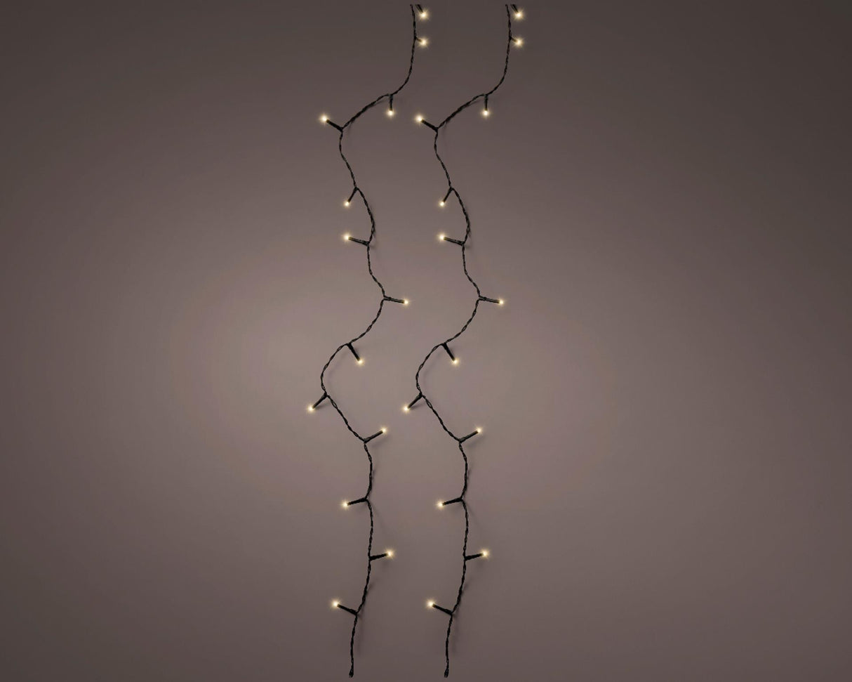 Lumineo basic Christmas lights 240led champagne