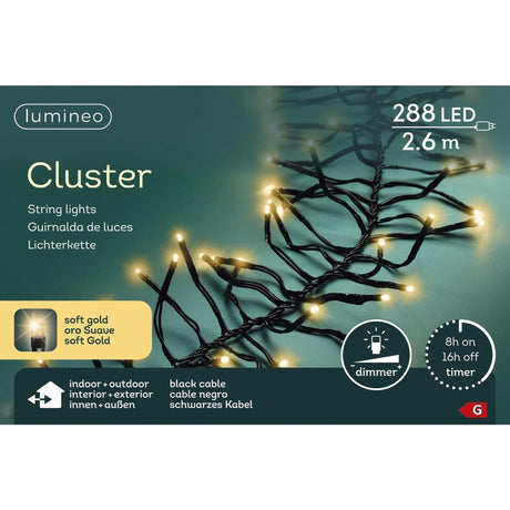 Kaemingk LED skupinové osvětlení stabilní venkovní 260 cm
