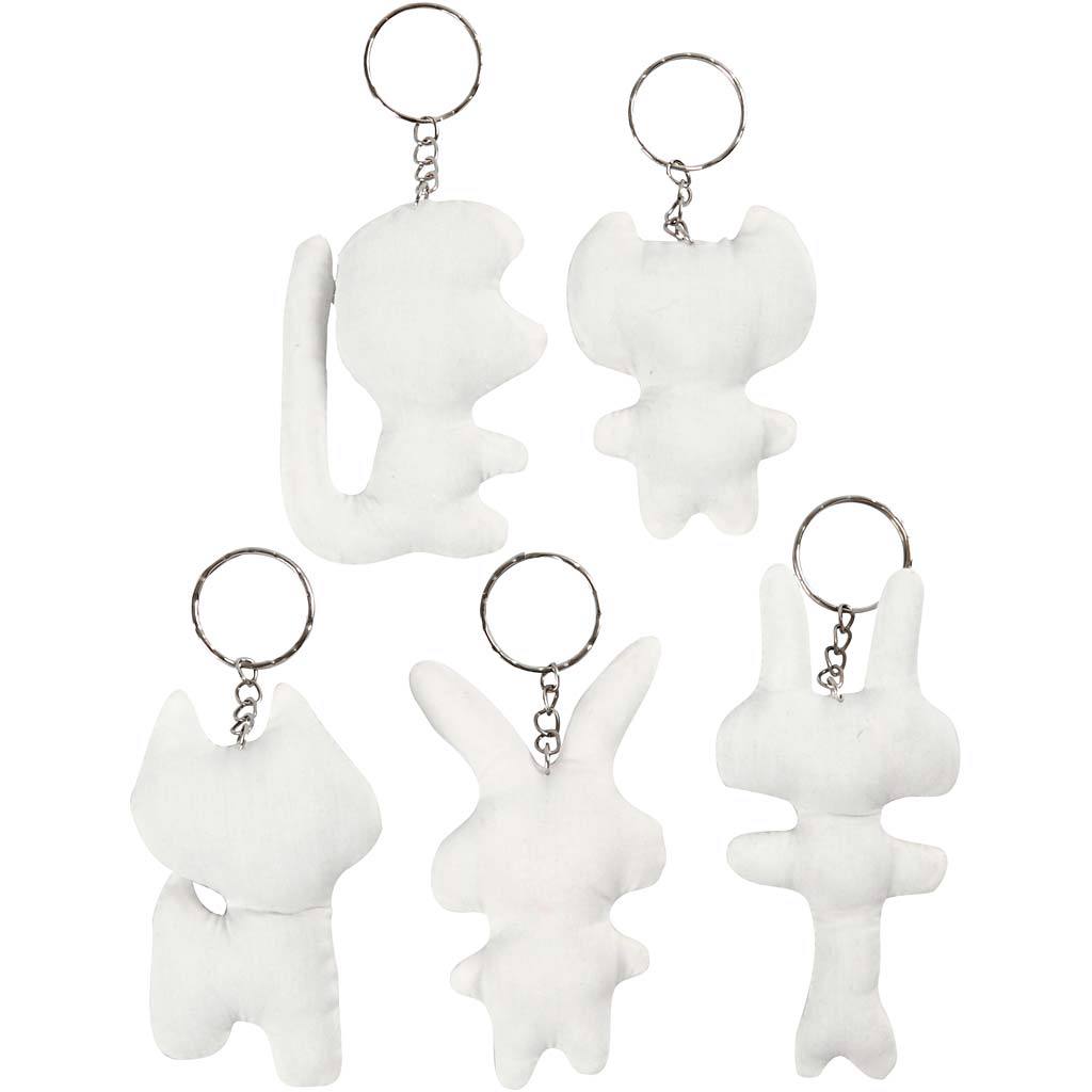Creativ company https: www.cchobby.nl-textile-figures-with-keychain-h-6-10-cm-5-piece-1-box