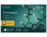 Lumineo led strengverlichting 750cm 350xled warmwit voor boom 120-150cm met 8-uurs timer en dimfunctie
