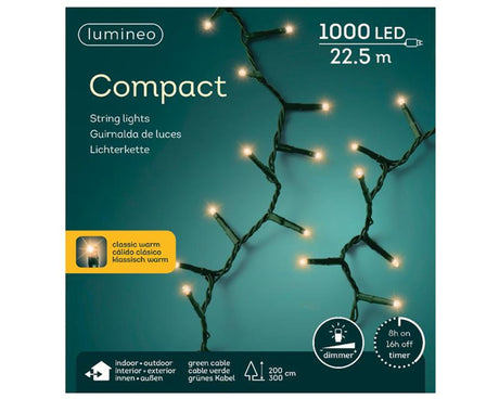 Lumineo LED compact lights outdoor 1000LED 22m