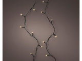 Lumineo Christmas tree lighting 1-2 glow 150cm 126 LED lights classic warm white