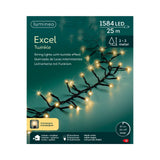 Lumineo excel twinkle 1584led 25m champagne