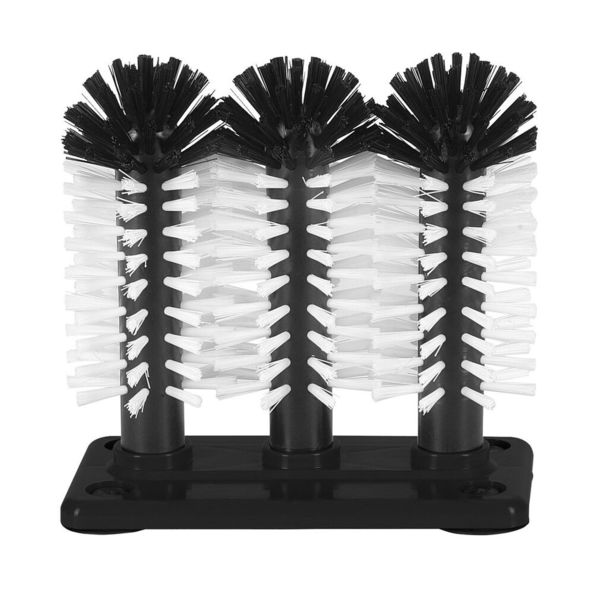 Bar professional glass rinsing brush 3-piece