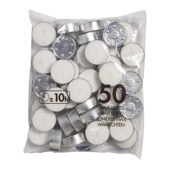 Bolsius maxitheelicht 10u zak (4x 50 stuks)