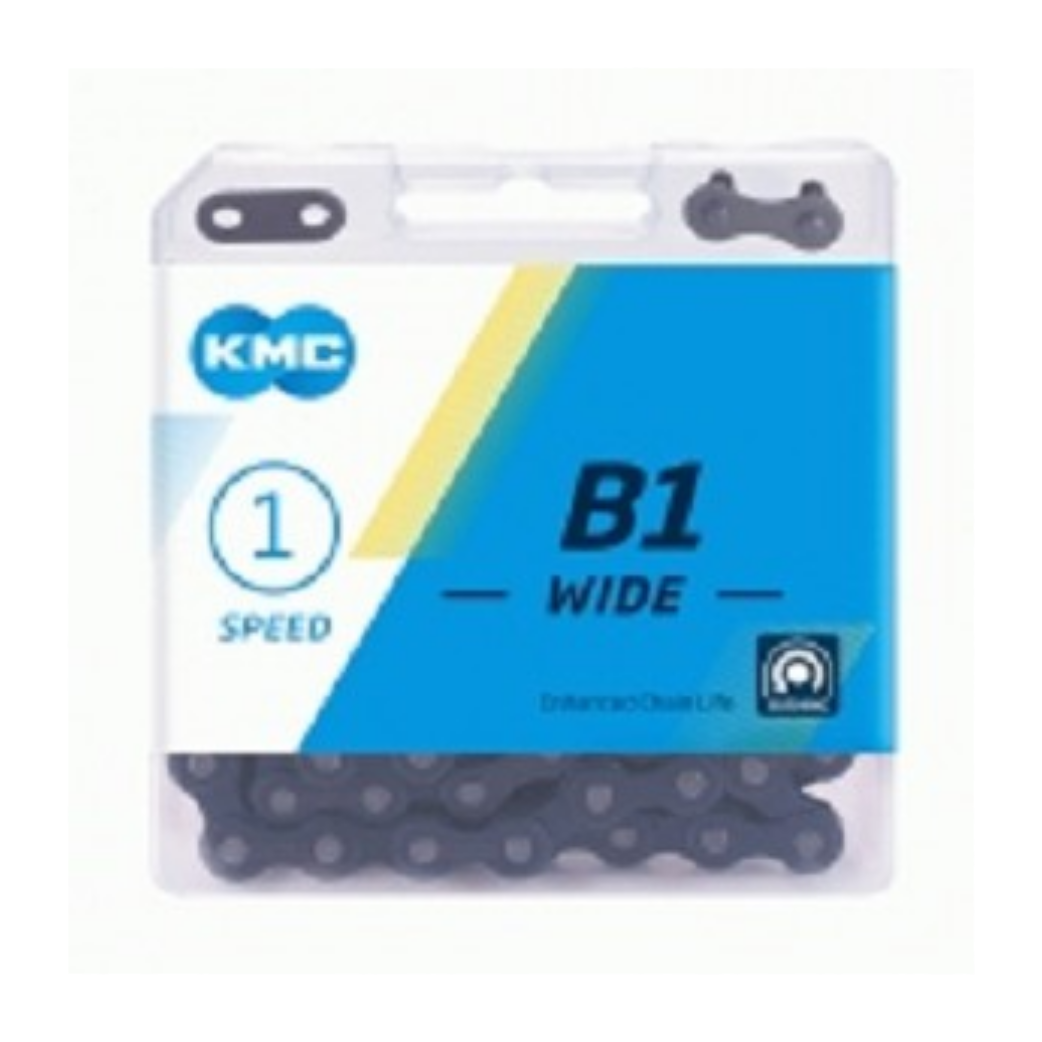 KMC BD1202A Ketting B1 zwart x112 Stadsfiets, e-bike, BMX, fixed gears