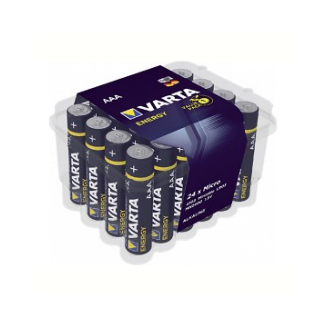 Varta Energie Battery AAA LR03 Box 24 Teile