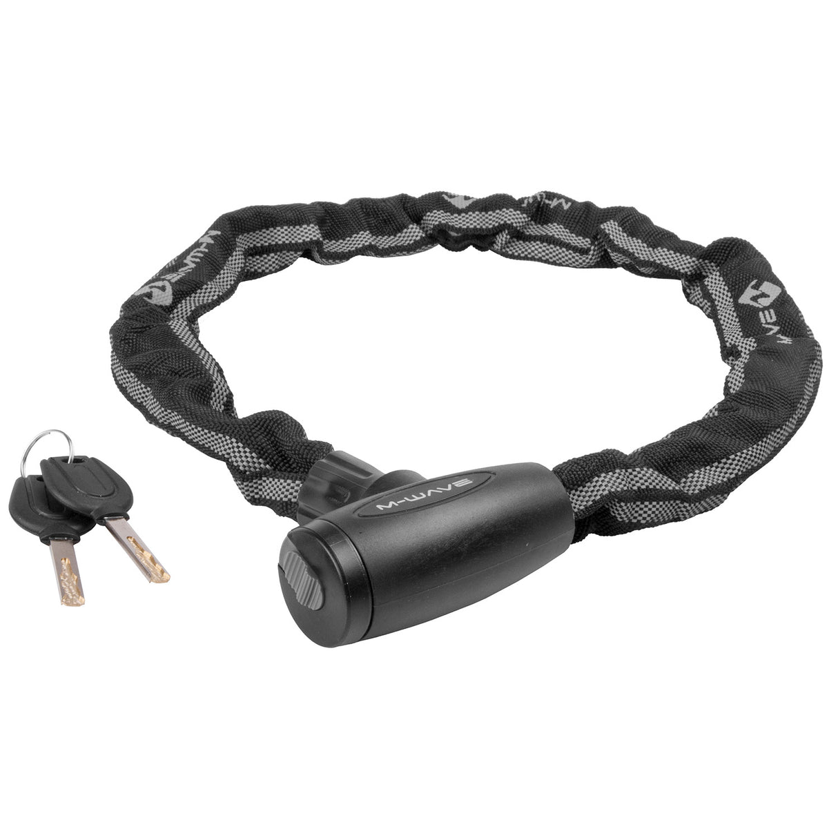 M-Wave M-Wave Chain Lock Smart Cat 6x85 cm de gris negro