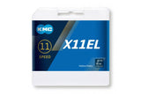 KMC X11EL Black Tech 118 schakels