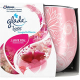 Brise Glade di I Love You profent Candle in decorativo in vetro 120gr.