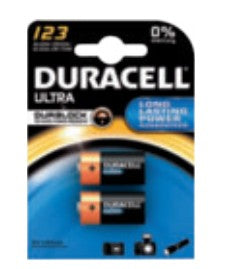 Duracell Ultra Photo DL123, 2 stuks