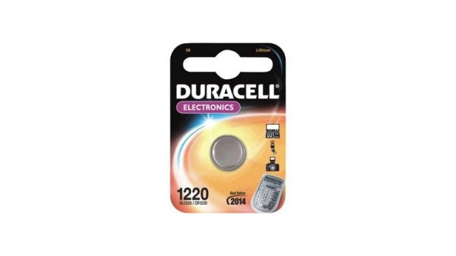 Duracell Batterij DL1220 CR1220 3V Lithium