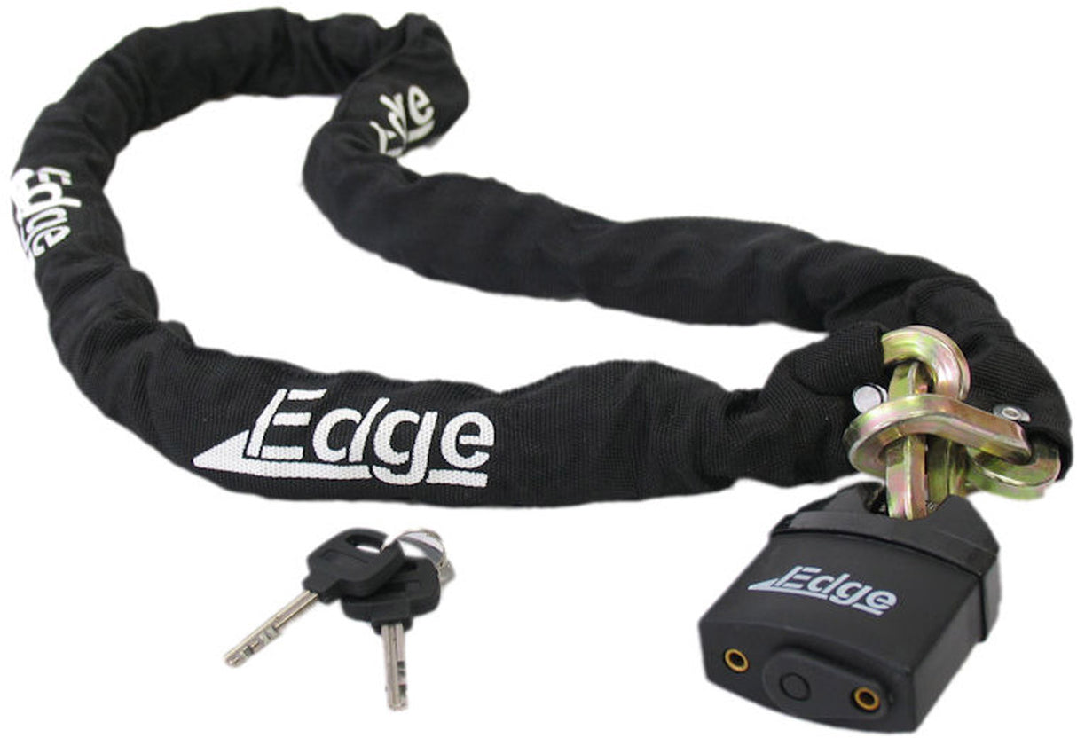 Edge Power Chain Lock 150cm - ø10mm - Black