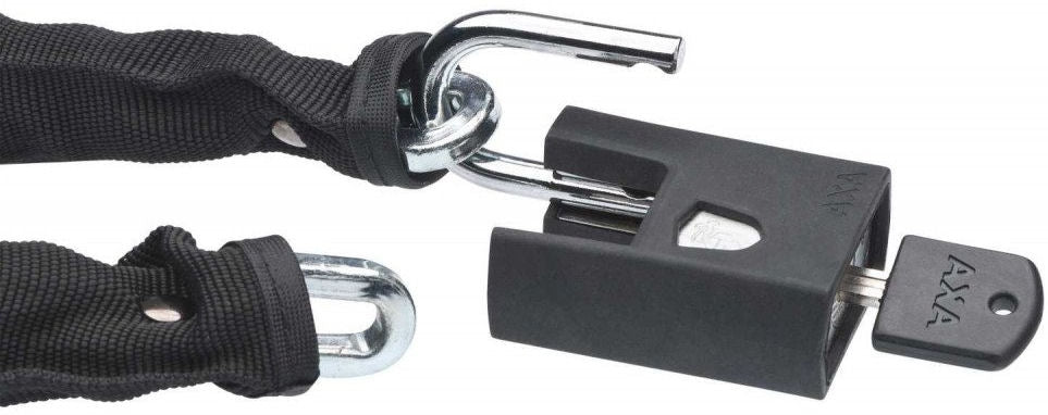 Axa Clinch+ Chain Lock 85cm Black - Sykkelkjedelås av høy kvalitet