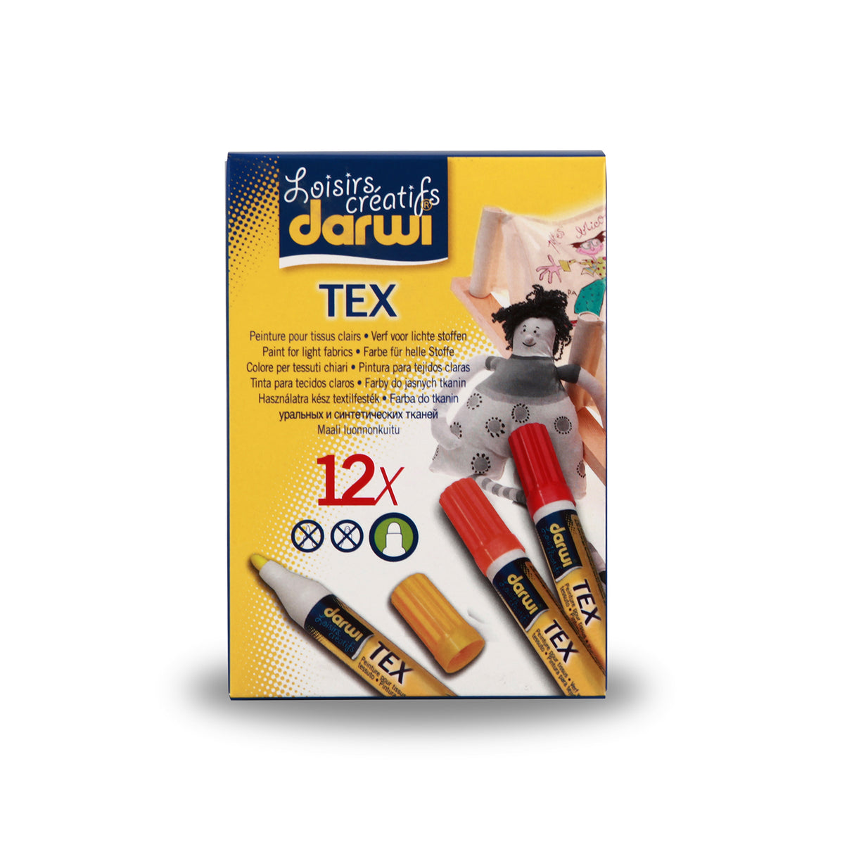 Brandless Darwi • opaque textile markers