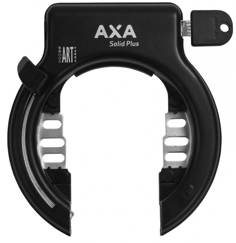 Axa Solid Plus - Art -2 Fahrradschlitz, 10 mm, schwarz