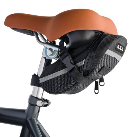 Axa XXL Black Ring Lock + Saddle Bag + ULC100 halskjede