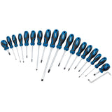 Draper Tools Draper Tools Screwdriver Set 19-DLG Blue 09548