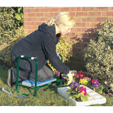 Draper Tools Draper Tools Foldable garden bench Kniebank Green iron 64970