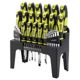 Draper Tools Draper Tools Screwdriver, Allen and Bit Set 44-piece Green 78619