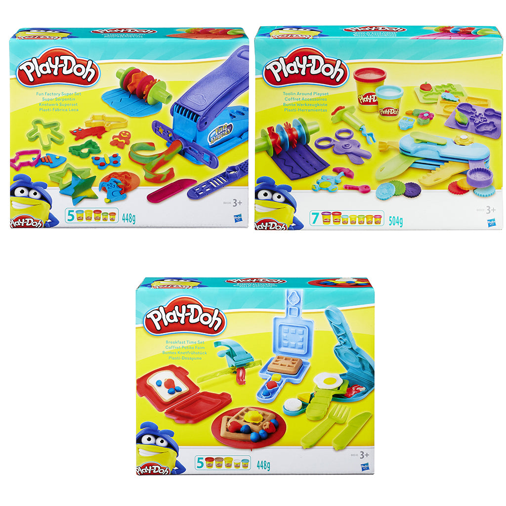 Play-Doh spillen Set verschidde Versiounen