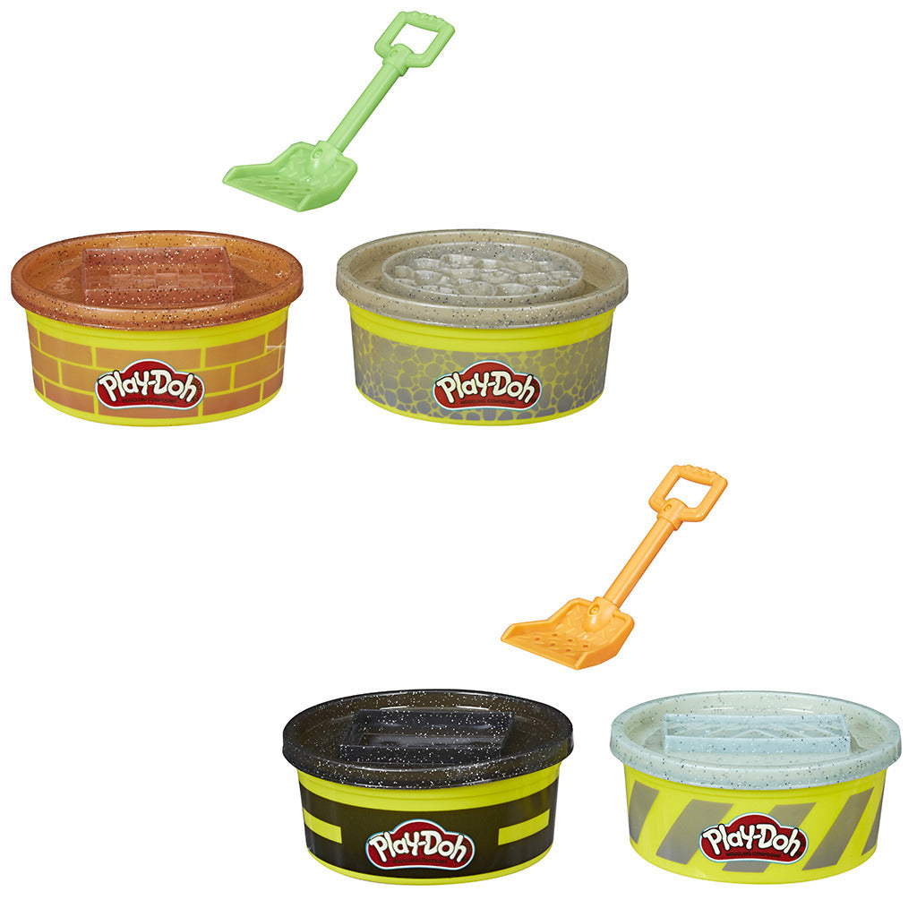 Play-Doh Buildin #039; Composto con 448 g di argilla e scoop