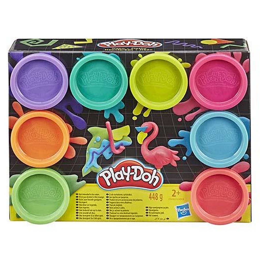 Play-Doh Rainbow Colors 8 frascos de arcilla