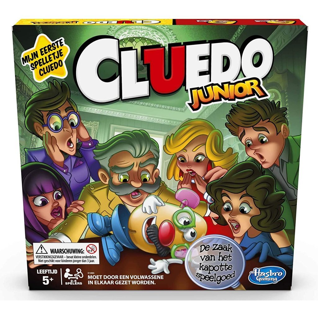 Hasbro Cluedo Junior De Zaak van het Kapotte Speelgoed