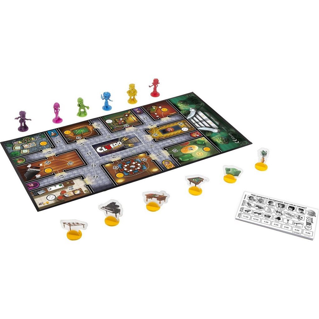 Hasbro Cluedo Junior De Zaak van het Kapotte Speelgoed